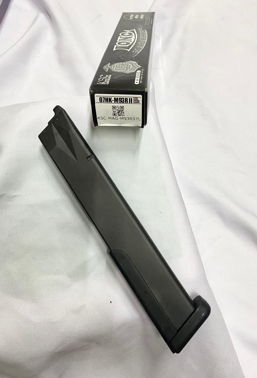 KSC 49Rds Long Gas Magazine for M93R M9 ( System 7 Taiwan Version )(