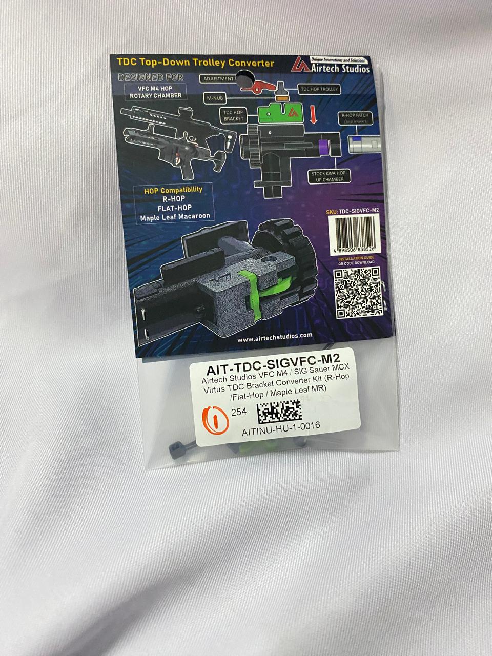 Airtech Studios VFC M4 SIG Sauer MCX Virtus TDC Bracket Converter Kit (R-Hop Flat-Hop Maple Leaf MR)