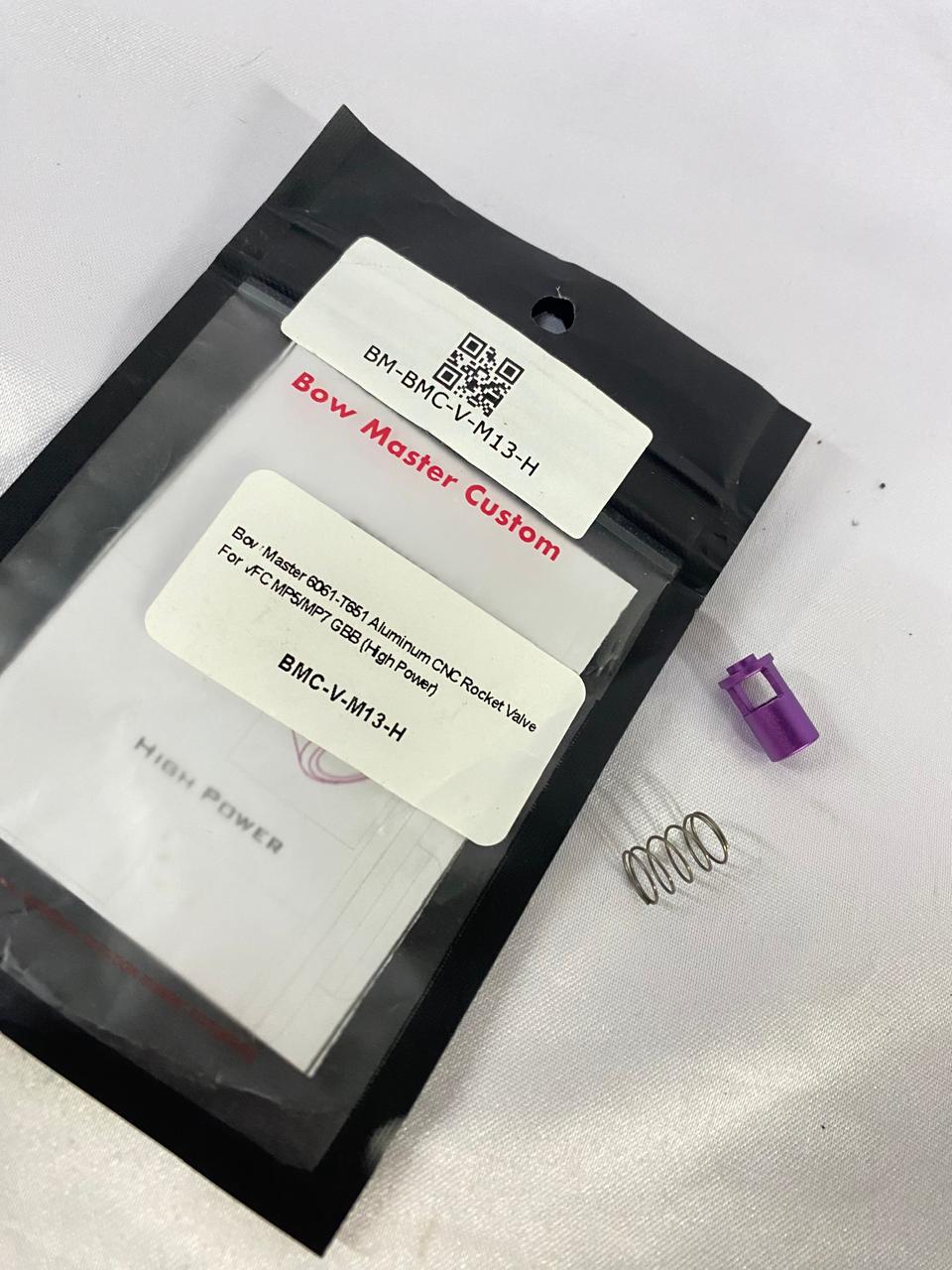 BOW MASTER Aluminum CNC Hi-Power Rocket Valve – for UMAREX VFC MP5 and MP7 GBB