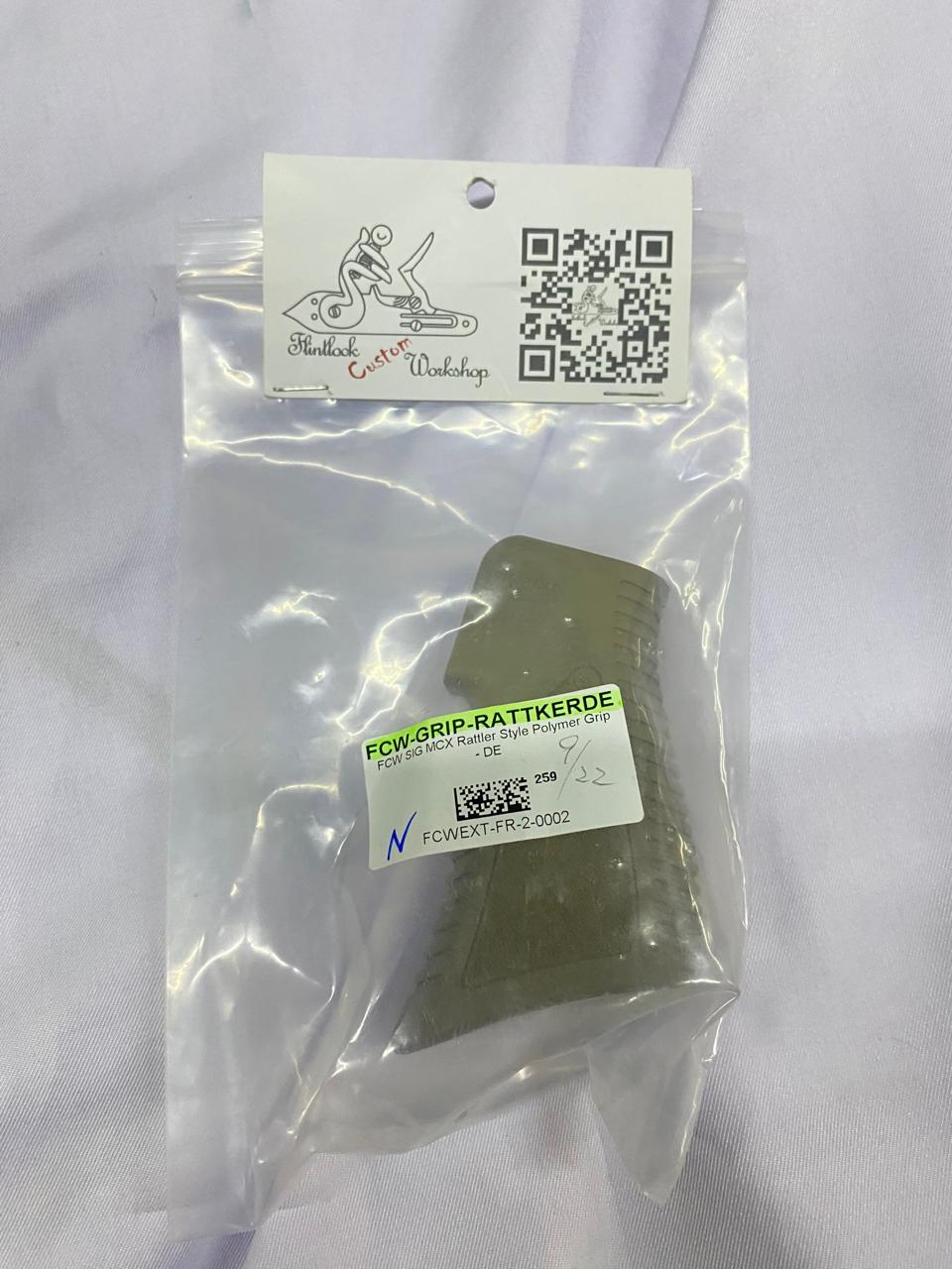 FCW SIG MCX Rattler Style Polymer Grip – DE