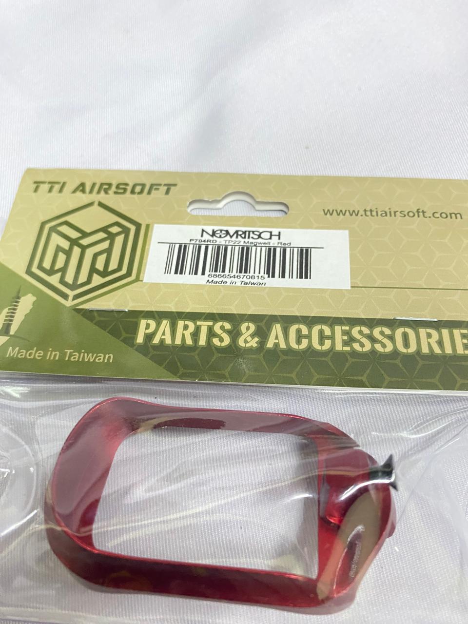 Novritsch TP22 Magwell – Red