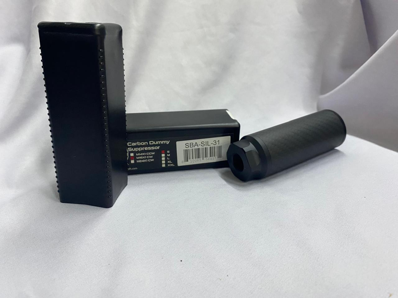 Silverback Carbon Dummy Suppressor (Short) (16mm CW)